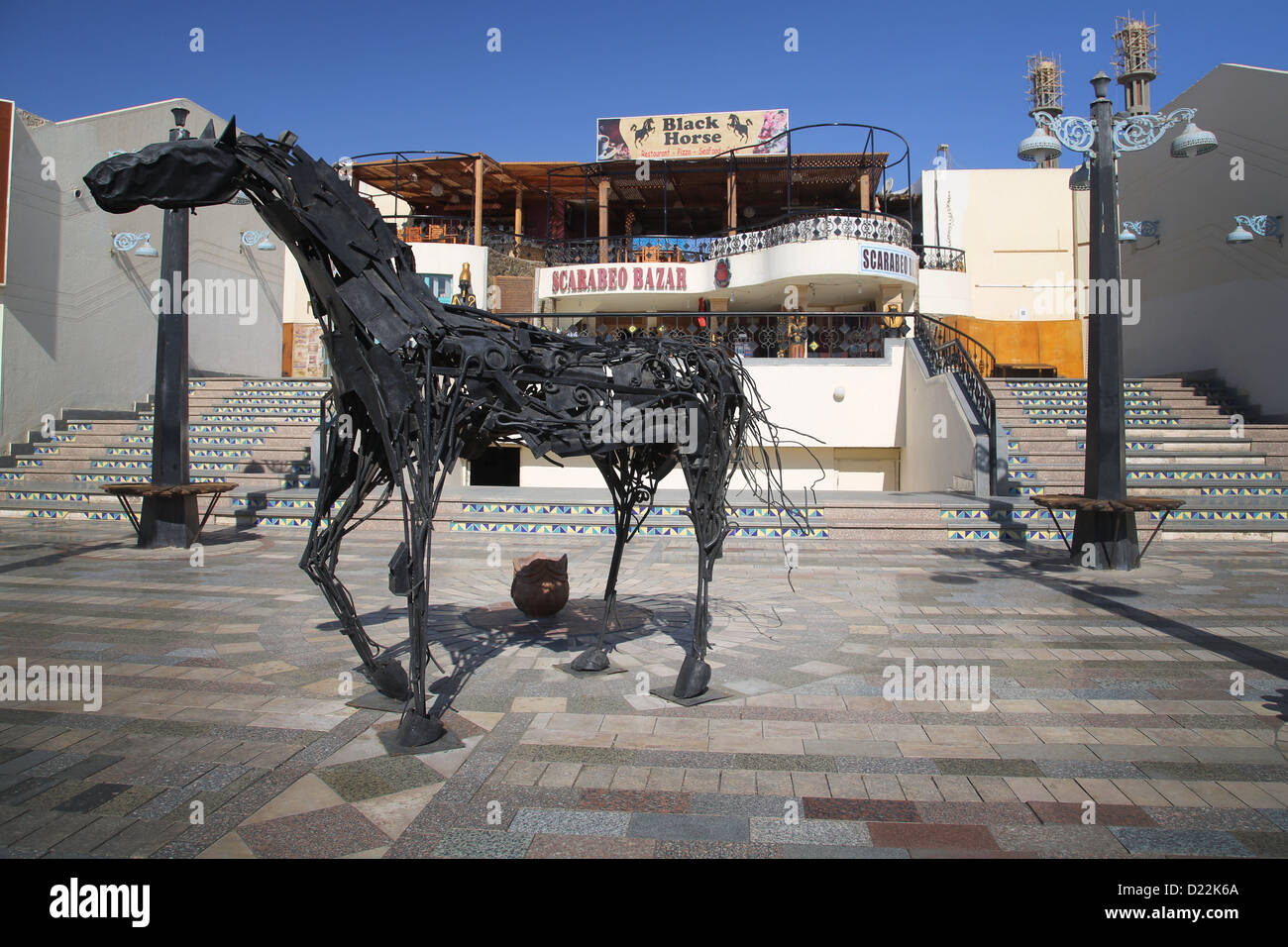 Der alte Markt, Sharm El Sheikh, Ägypten Stockfoto