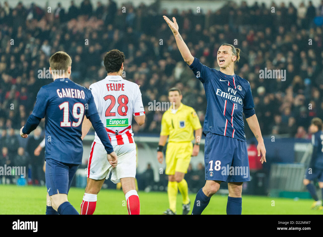 Französisch Fußball, Paris Saint-Germain Stockfoto