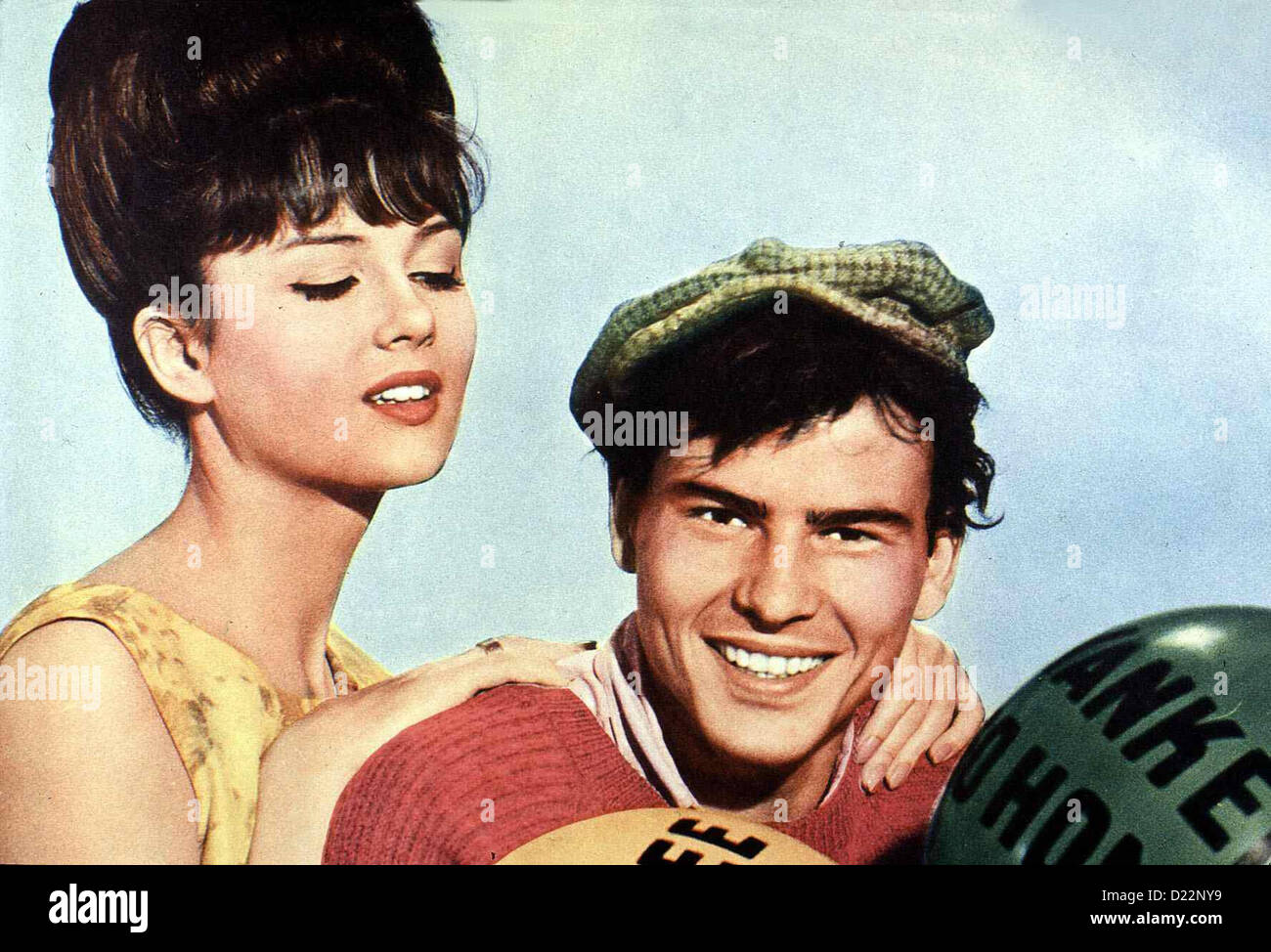 Eins, Zwei, Drei eins, zwei, drei Pamela Tiffin, Horst Buchholz In West-Berlin, Anfang der 60er, Traeumt der Stockfoto