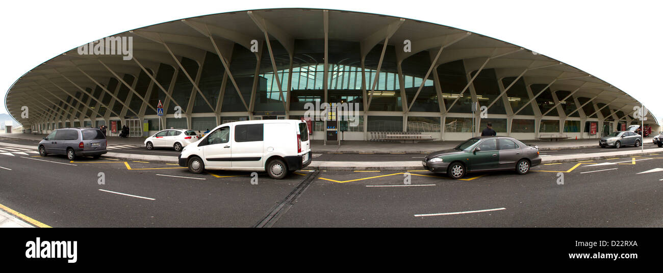 Flughafen Bilbao Stockfoto