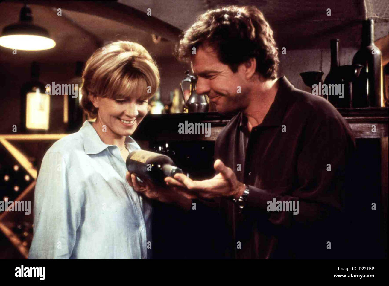 Ein Zwilling Kommt Selten Allein Parent Trap, Natasha Richardson, Dennis Quaid sterben näher brachte Ihre Eltern Elizabeth Stockfoto