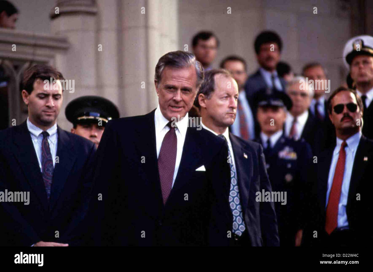 Sterben Sie, Akte, kurze Pelikan, Robert Culp Callahan Faellt Einem Anschlag Zum Opfer. Er Konnte Nicht Ahnen, Dass der Stabschef des Stockfoto