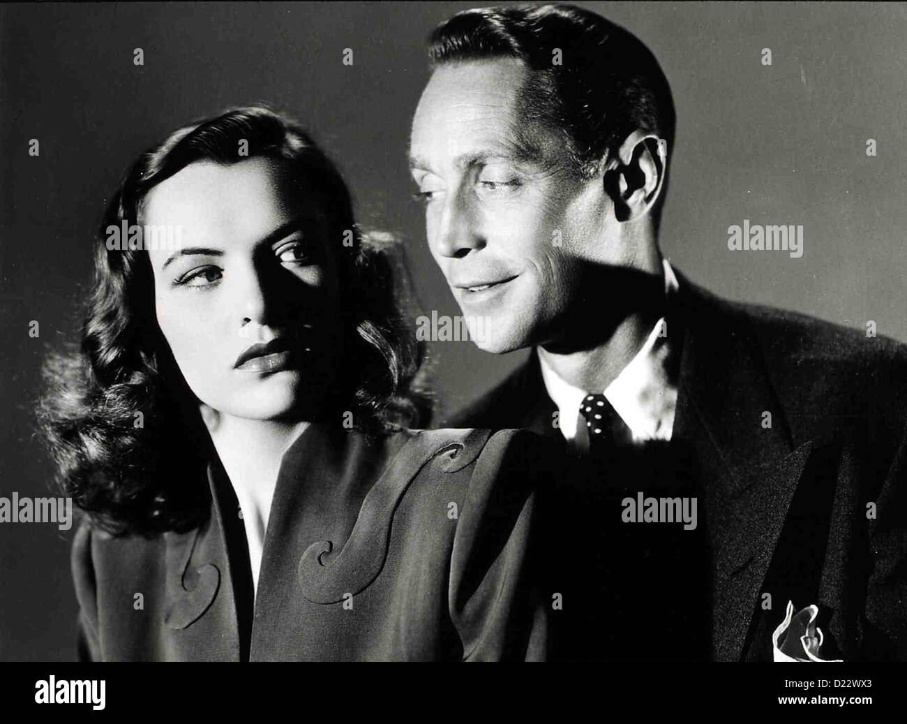 Zeuge Gesucht Phantom Lady Ella Raines, Franchot Tone Jack Marlow (Franchot Tone), Ein Guter Freund des Architekten, Stockfoto