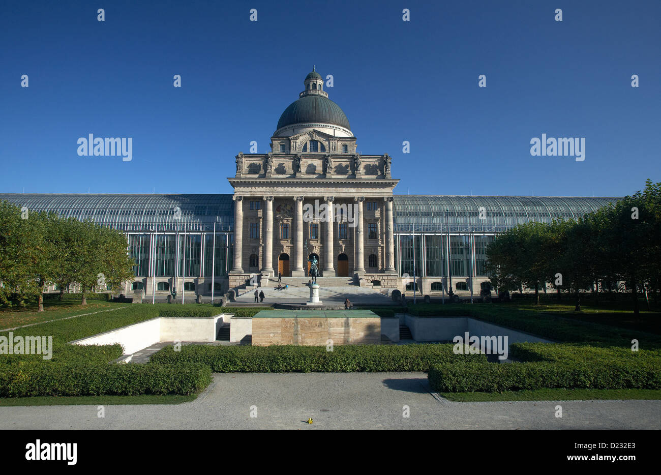 München, der Bayerischen Staatskanzlei Stockfoto