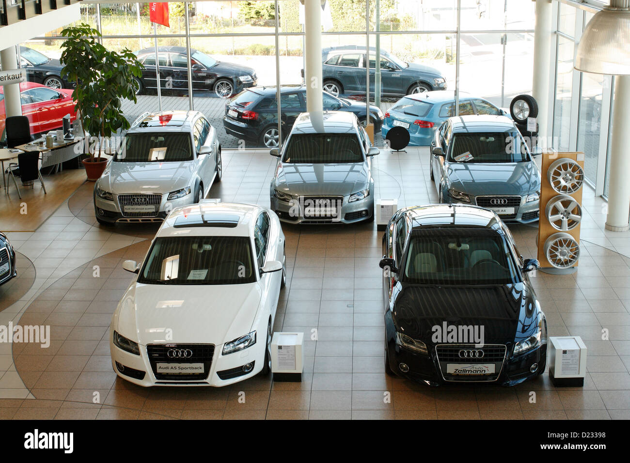 Berlin, Deutschland, Audi Auto-Zellmann Stockfoto