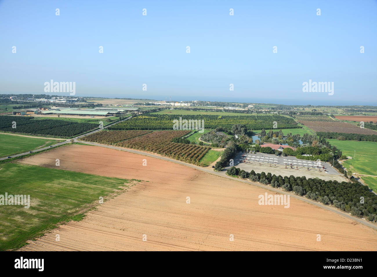 Israel, Küstenebenen Kibbuz Shefayim Stockfoto