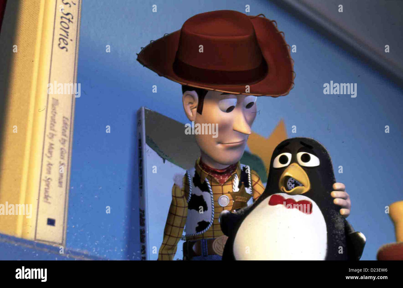 Toy Story 2--Woody, Wheezy *** lokalen Caption *** 1999 Walt Disney Stockfoto