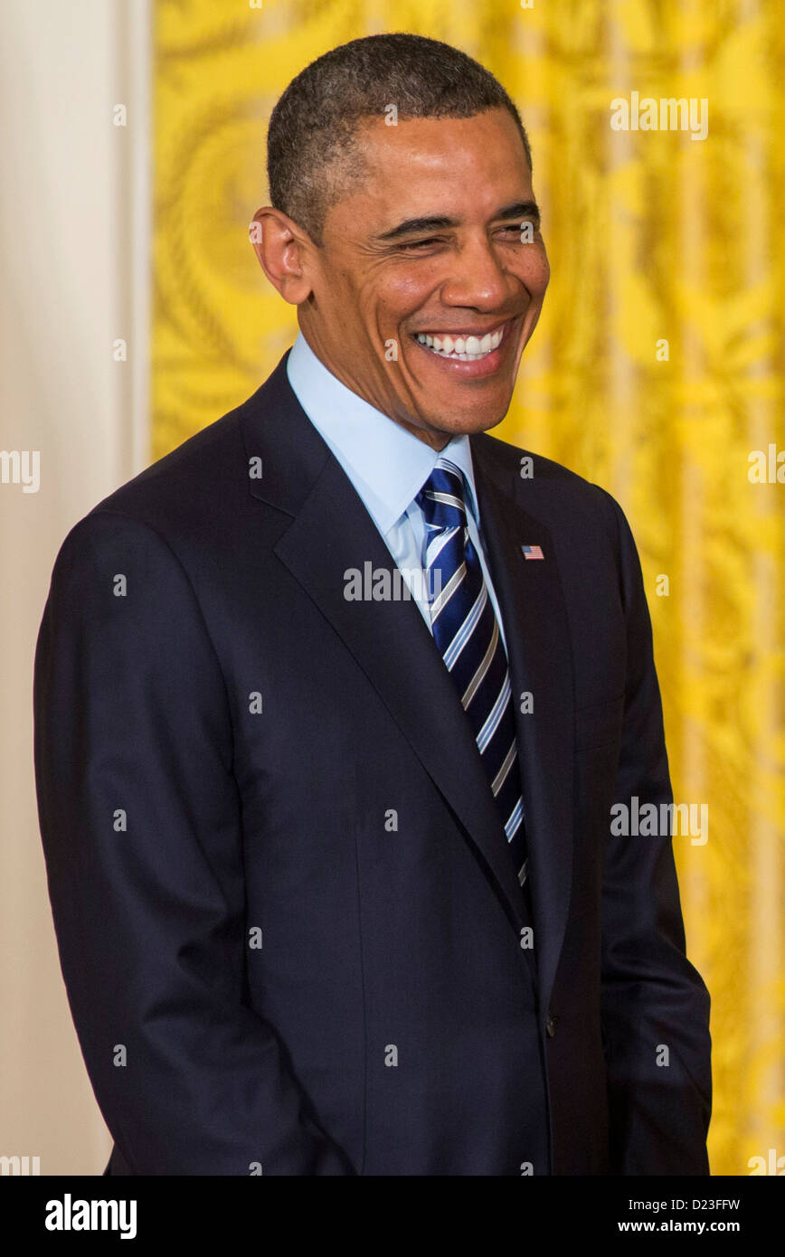 Präsident Barack Obama. Stockfoto