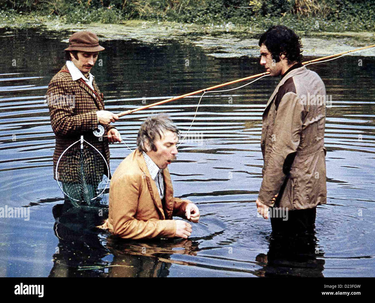 S.P.Y.S S.P.Y.S. Donald Sutherland (m), Elliott Gould (r) *** lokalen Caption *** 1974-- Stockfoto