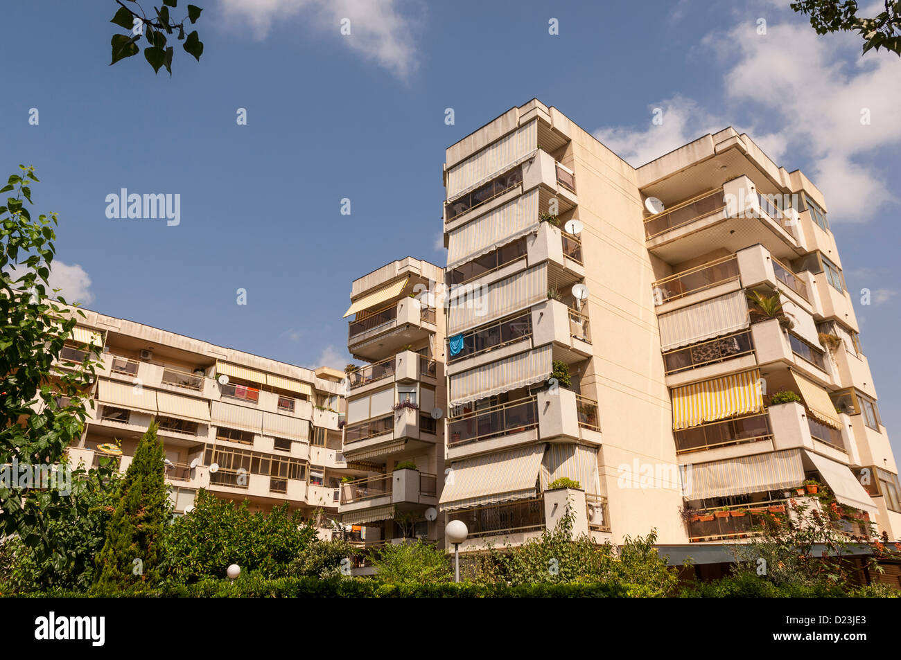 Wohnungen in Salou, Costa Dorada, Spanien Stockfoto