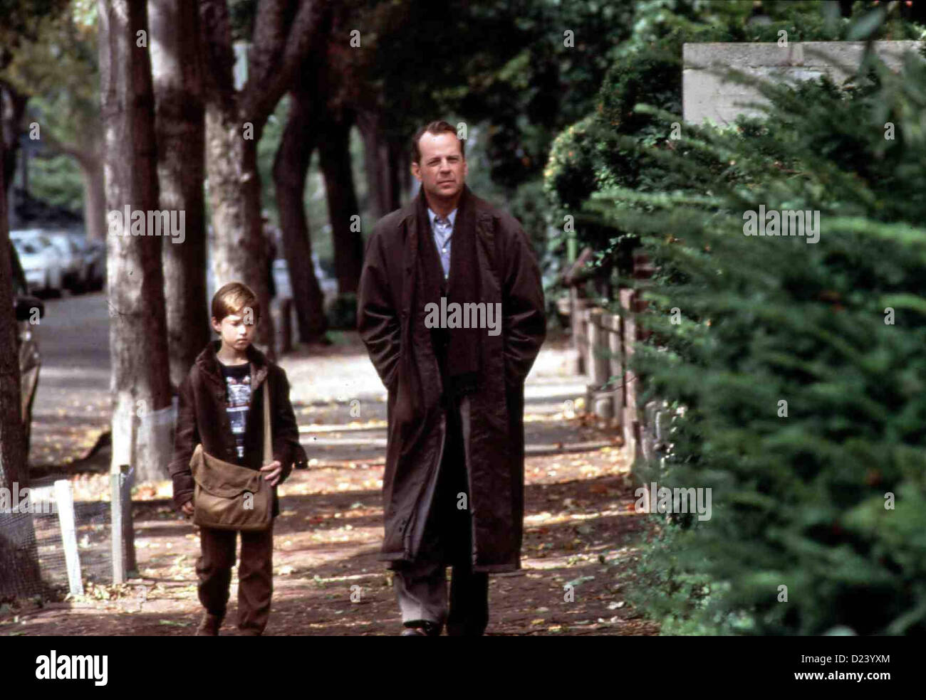 Den sechsten Sinn sechsten Sinn, Haley Joel Osment, Bruce Willis *** lokalen Caption *** 1999 Hollywood Bilder/Constantin Stockfoto