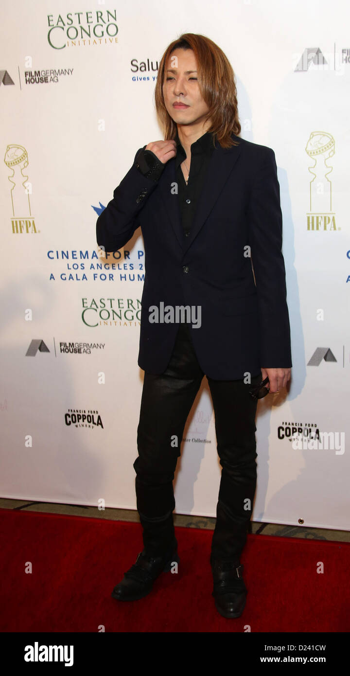 Japanischer Musiker Yoshiki kommt im Kino für Peace Foundation Gala For