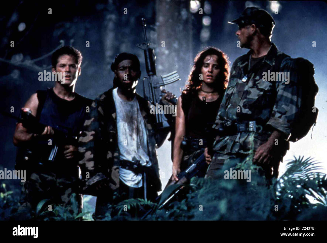 Soldat Boyz Soldier Boyz Lamm (David Barry Gray), Kolben (Tyrin Turner), Vasquez (Jacqueline Obradors)? Lokale Beschriftung Stockfoto