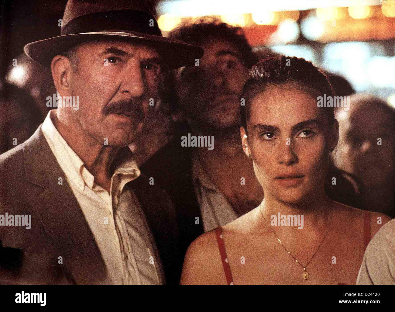 Das Laecheln Sourire, Le Jean-Pierre Marielle, Emmanuelle Seigner Pierre Francois (Jean-Pierre Marielle) Ahnt Jedoch Nicht, Stockfoto