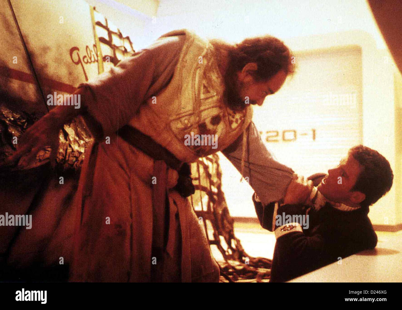 Star Trek V - Am Rande Des Universums Star Trek V: Final Frontier Laurence Luckingbill, William Shatner Vulkanier qui Stockfoto