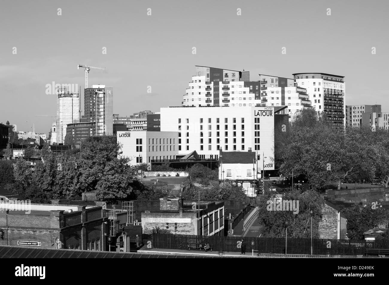 Stadtzentrum von Birmingham, UK Stockfoto