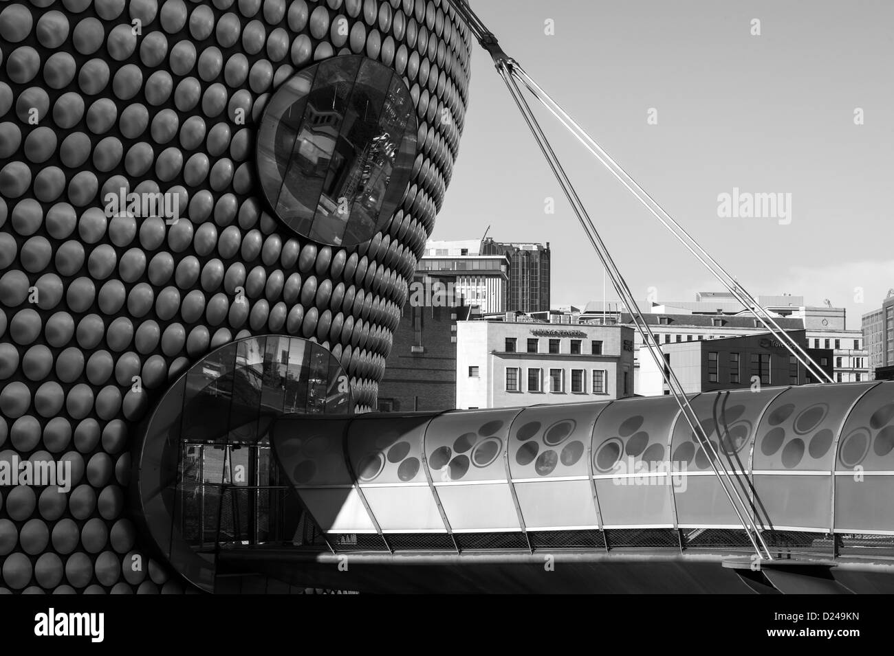 Selfridges Skywalk, Birmingham City Centre, Großbritannien Stockfoto