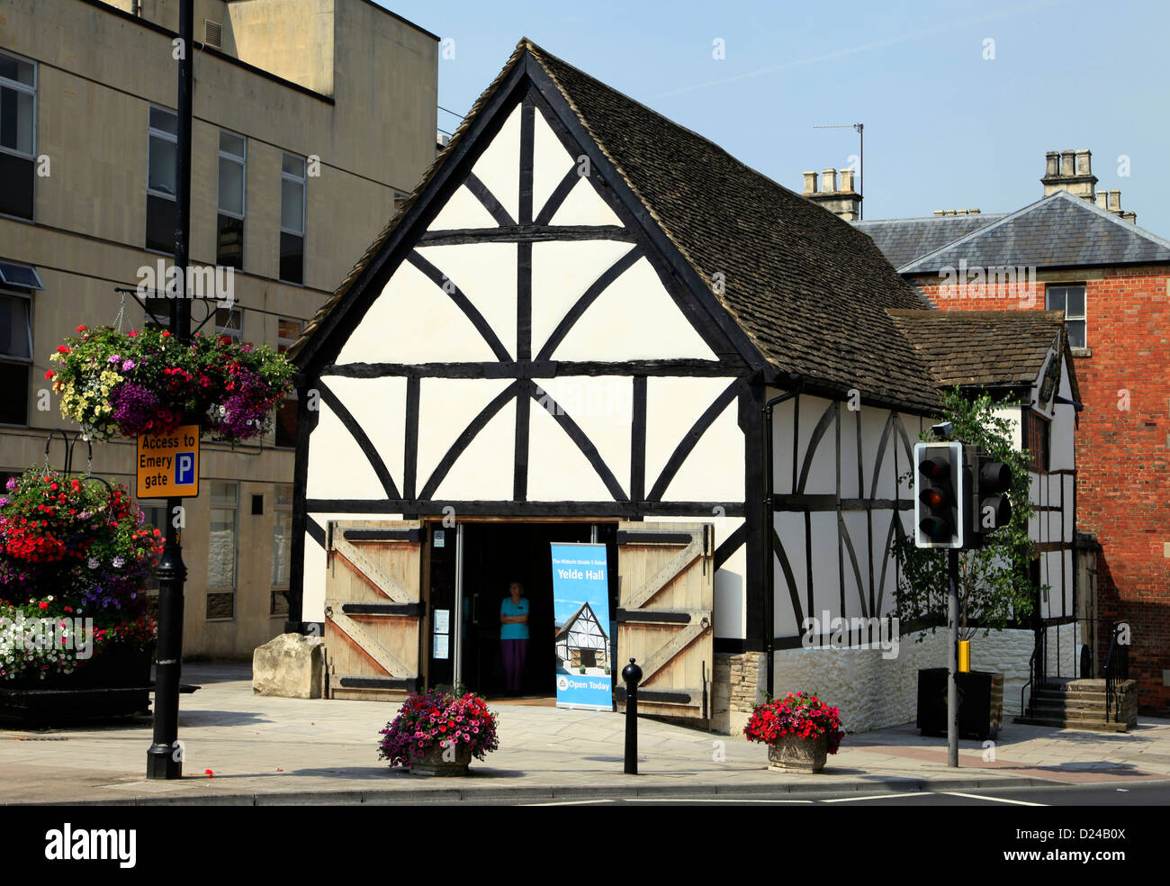 Die Yelde Hall im Zentrum von Chippenham, Wiltshire, England. Stockfoto