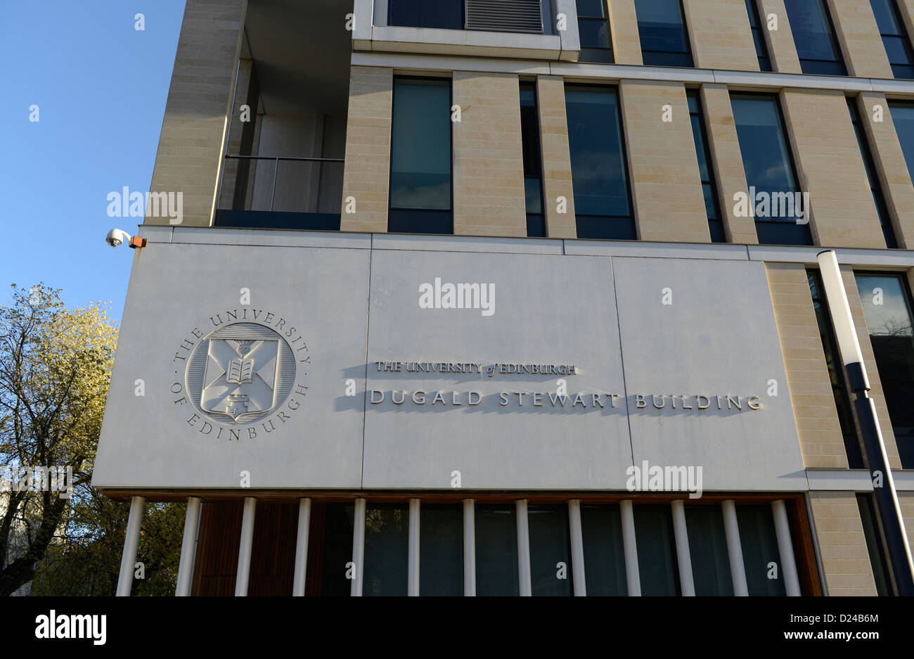 Dugald Stewart Psychology Gebäude an Universität von Edinburgh. Stockfoto