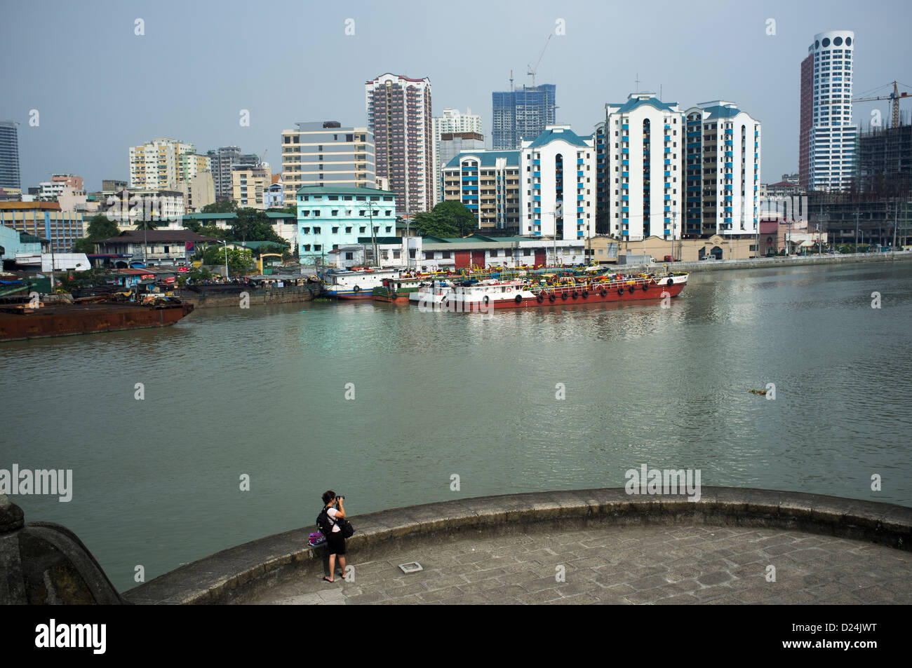 Fort Santiago Manila Philippinen Stockfoto