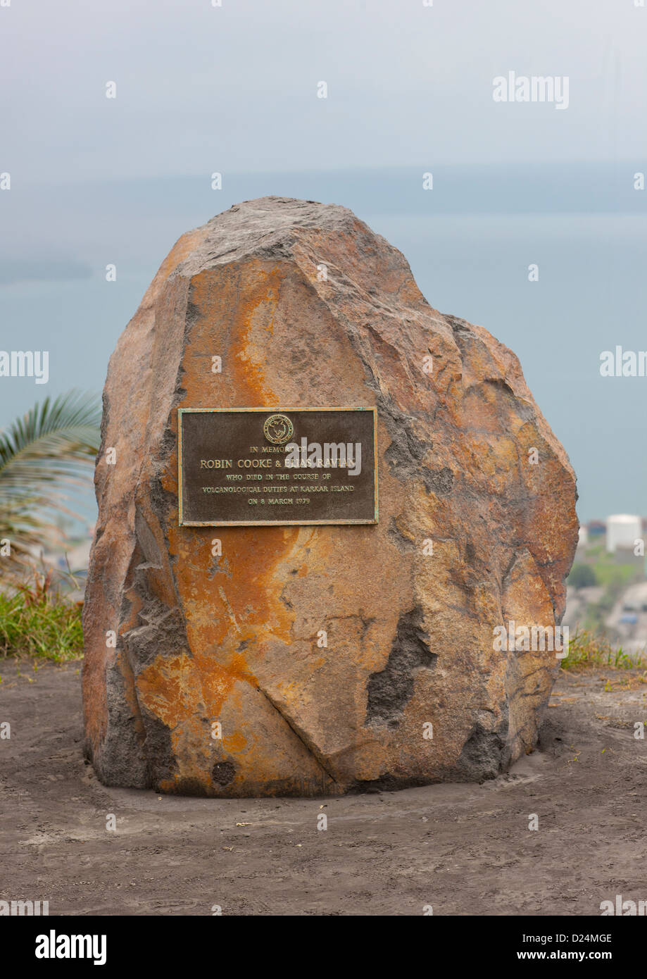 Denkmal In Rabaul, New Britain Island, Papua Neu Guinea Stockfoto