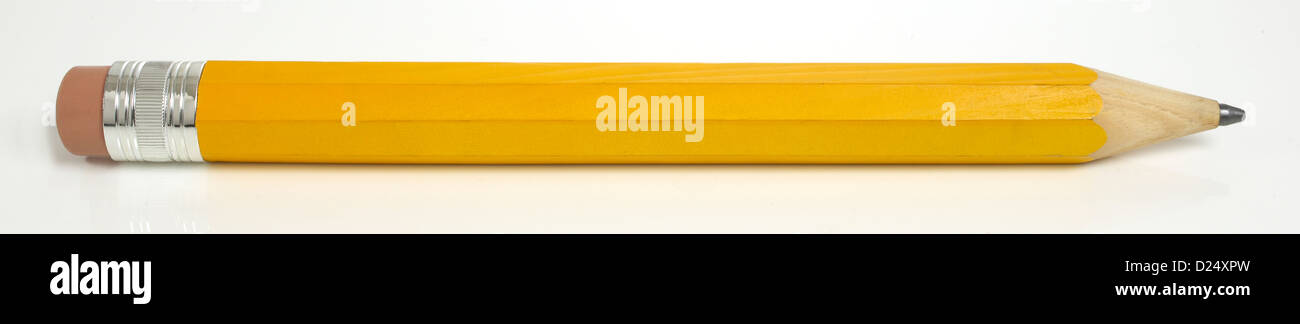 gelbe Bleistift Stockfoto