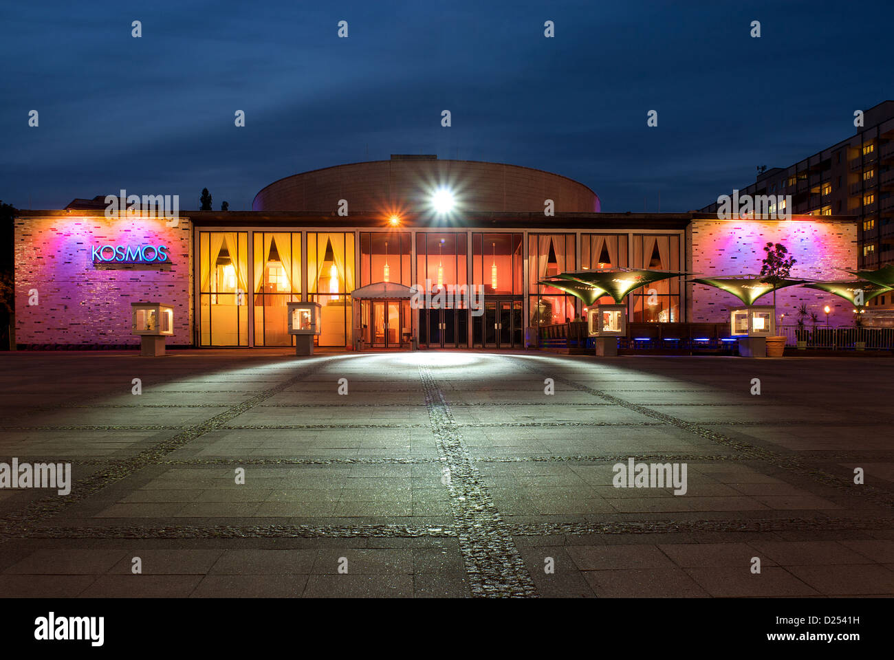Berlin, Deutschland, ist der Kosmos ein Veranstaltungszentrum mit disco Stockfoto