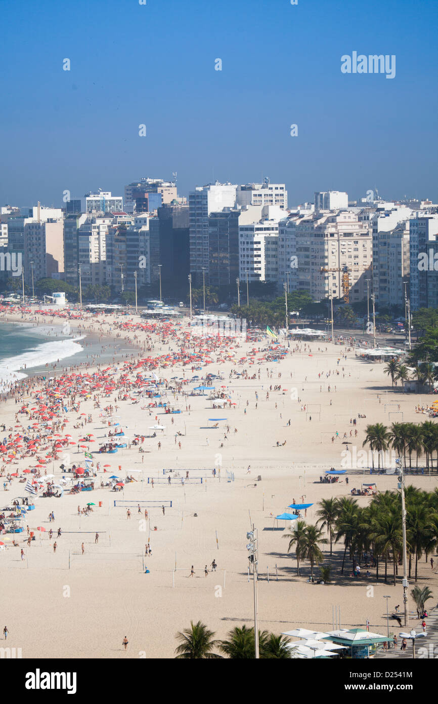 Copacabana-Strand Stockfoto