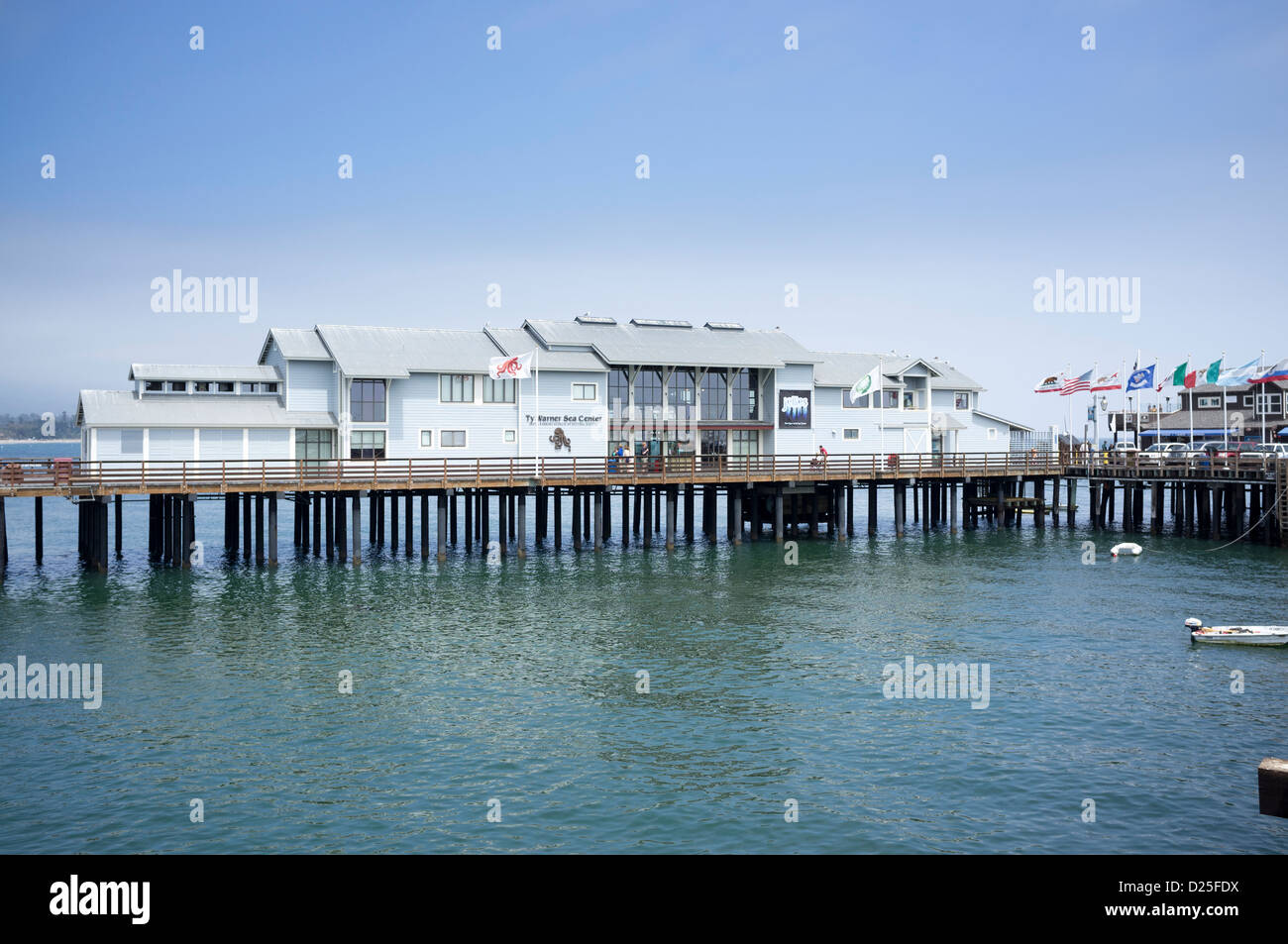 Ty Warner Sea Center Santa Barbara Stearns Wharf Stockfoto