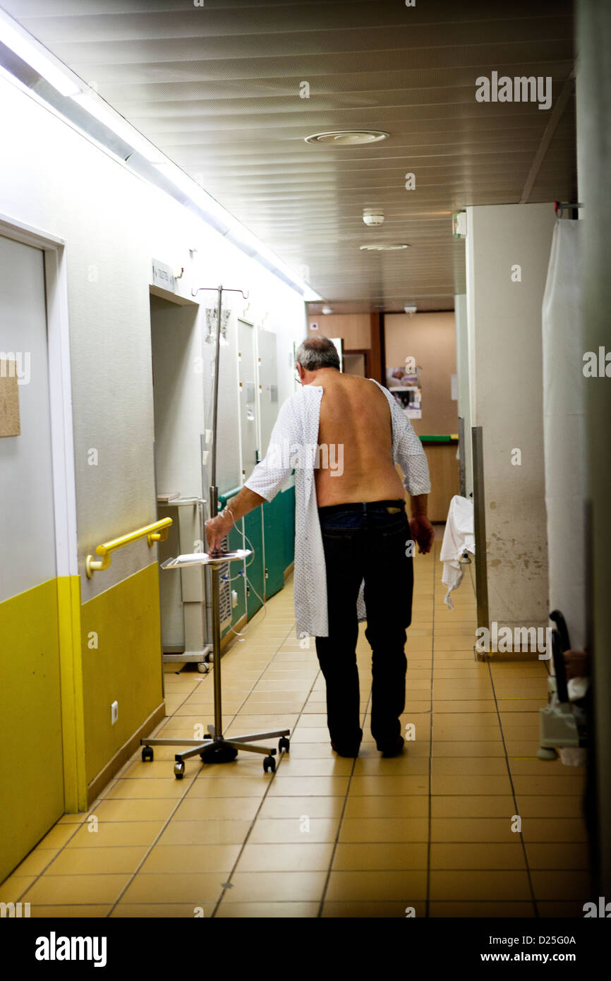 KRANKENHAUS-NOTFALL Stockfoto