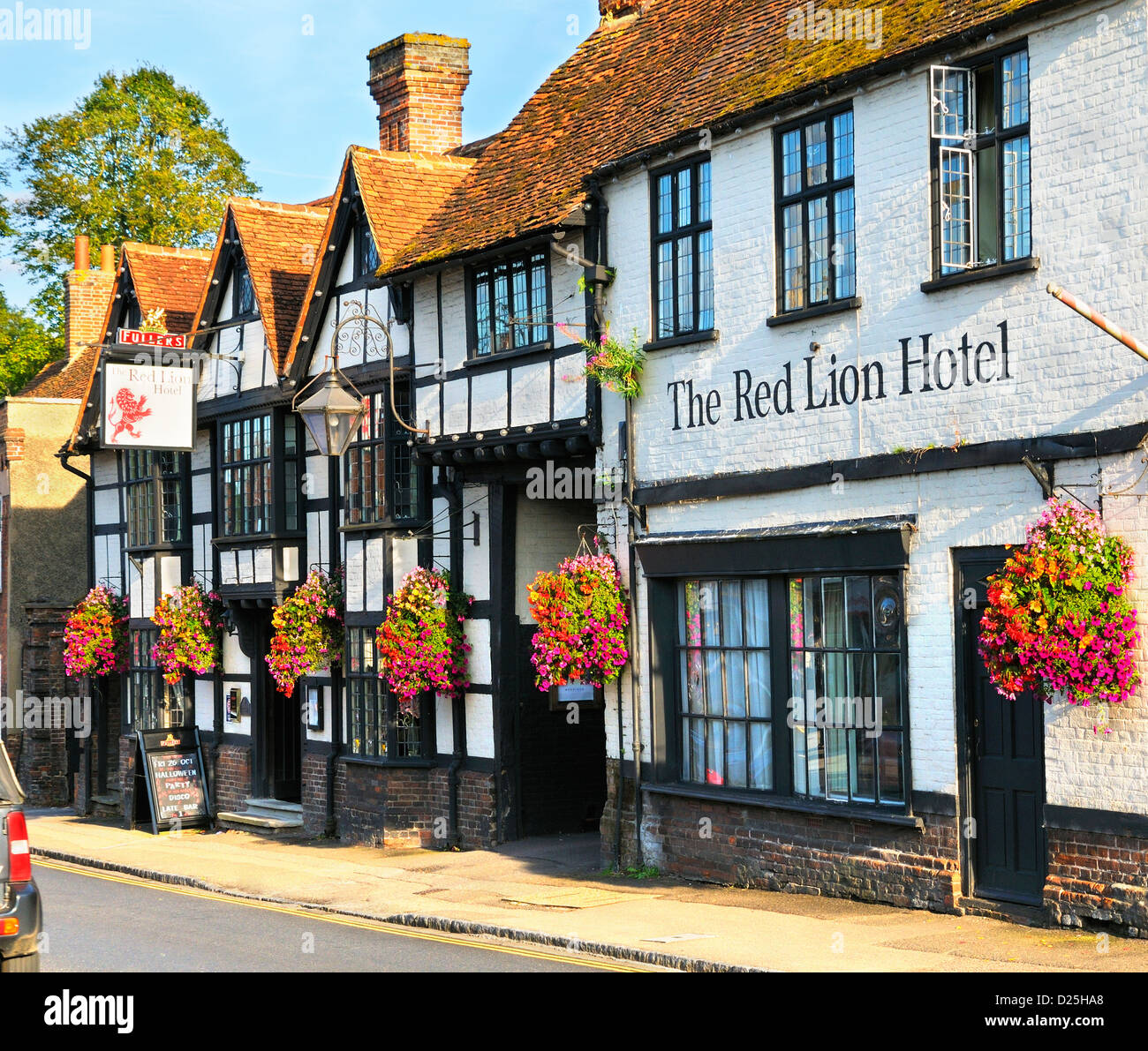 Das Red Lion Hotel / Pub, Wendover, Buckinghamshire, Großbritannien Stockfoto