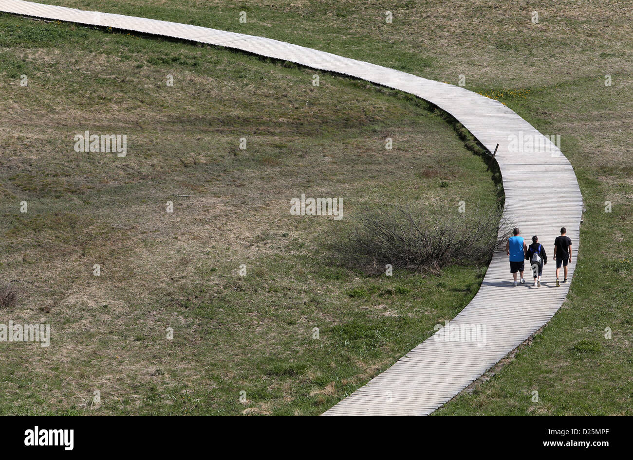 Weg wegen körperlicher Aktivität Bewegungsaktivitäten Excercise Excercises Wandern Wandern Wanderungen Trekker Trek Trekker Wandern Wanderer Stockfoto