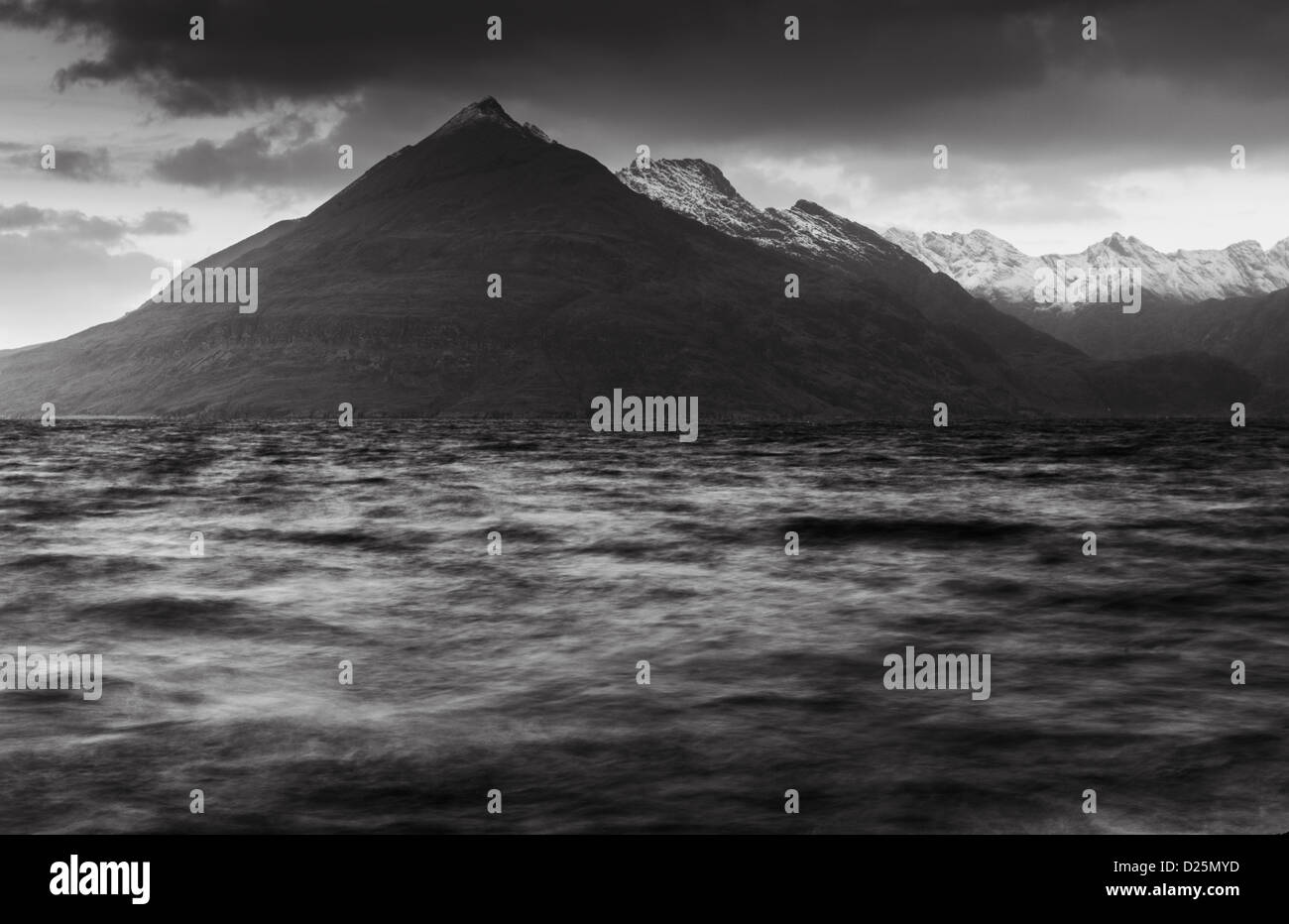 Die Cullins von Elgol, Isle Of Skye Stockfoto