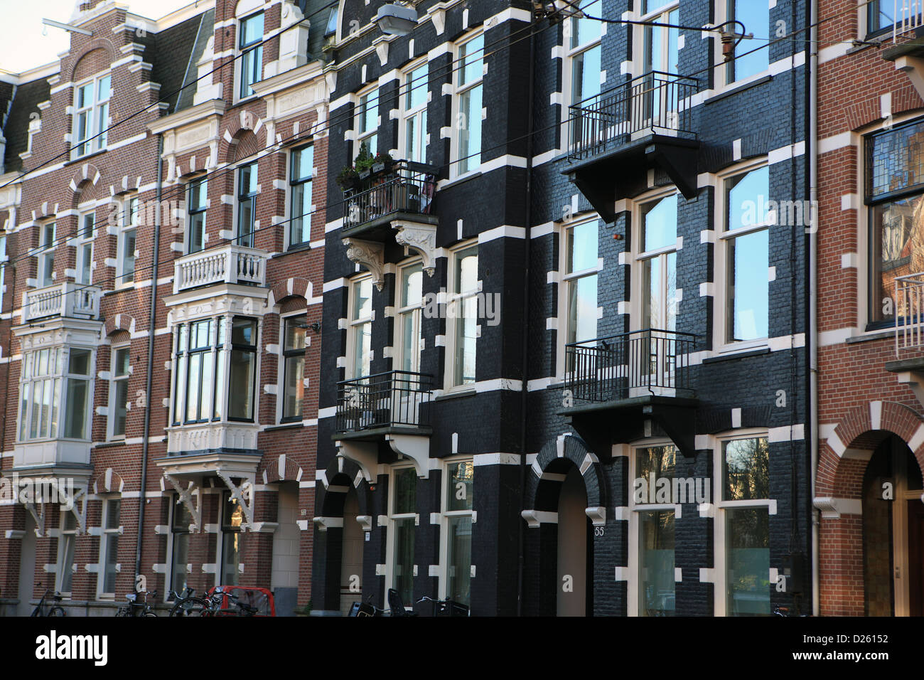 Amsterdamer Architektur Stockfoto
