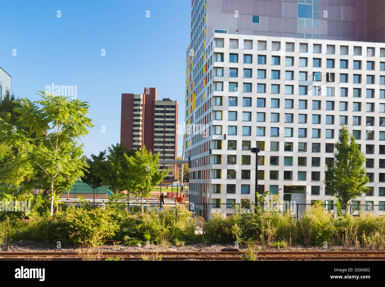 Steven Holls Simmons Hall auf dem Massachusetts Institut für Technologie Campus in Cambridge, MA Stockfoto