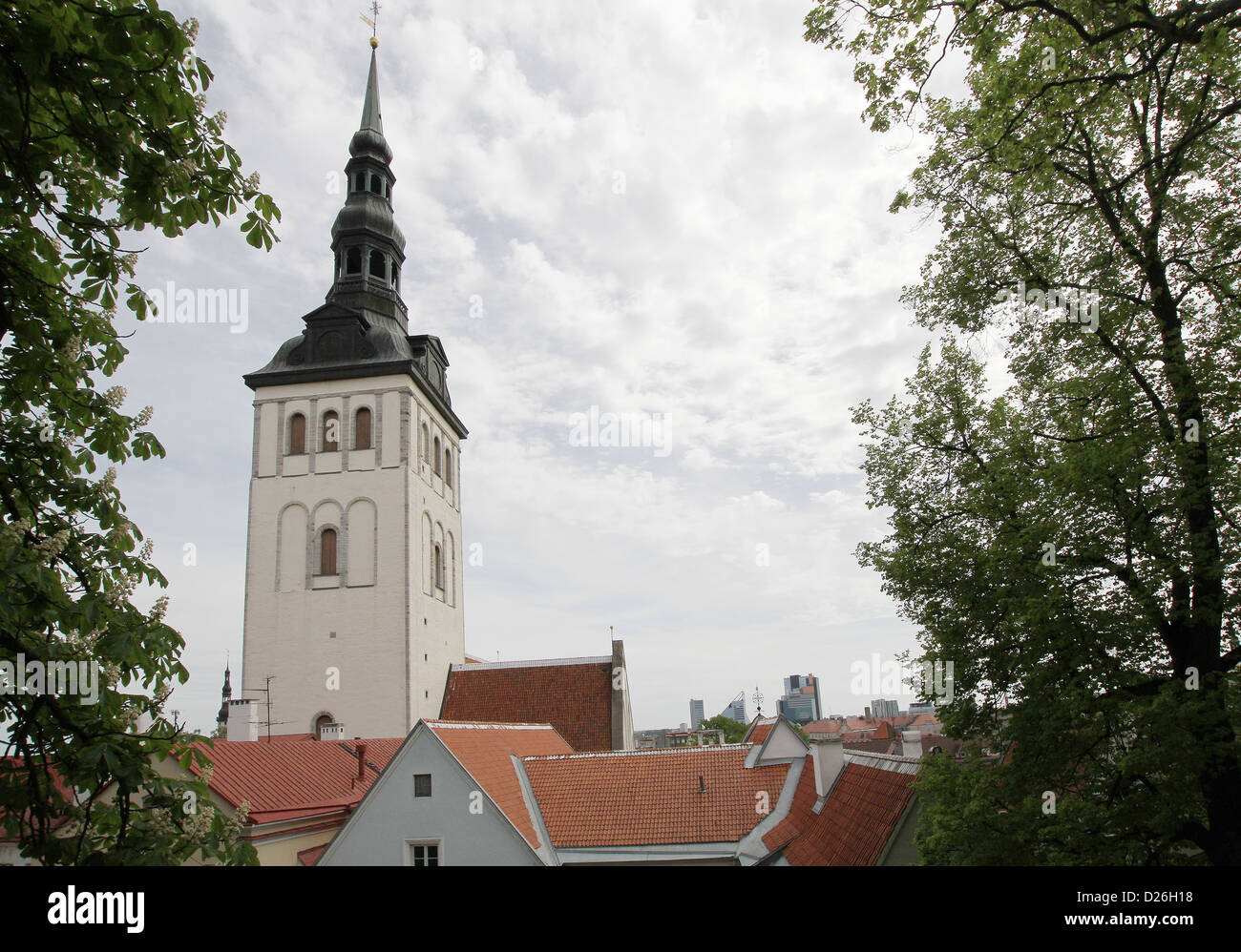 Niguliste Museum (St.-Nikolaus Kirche) Tallinn Estland Stockfoto