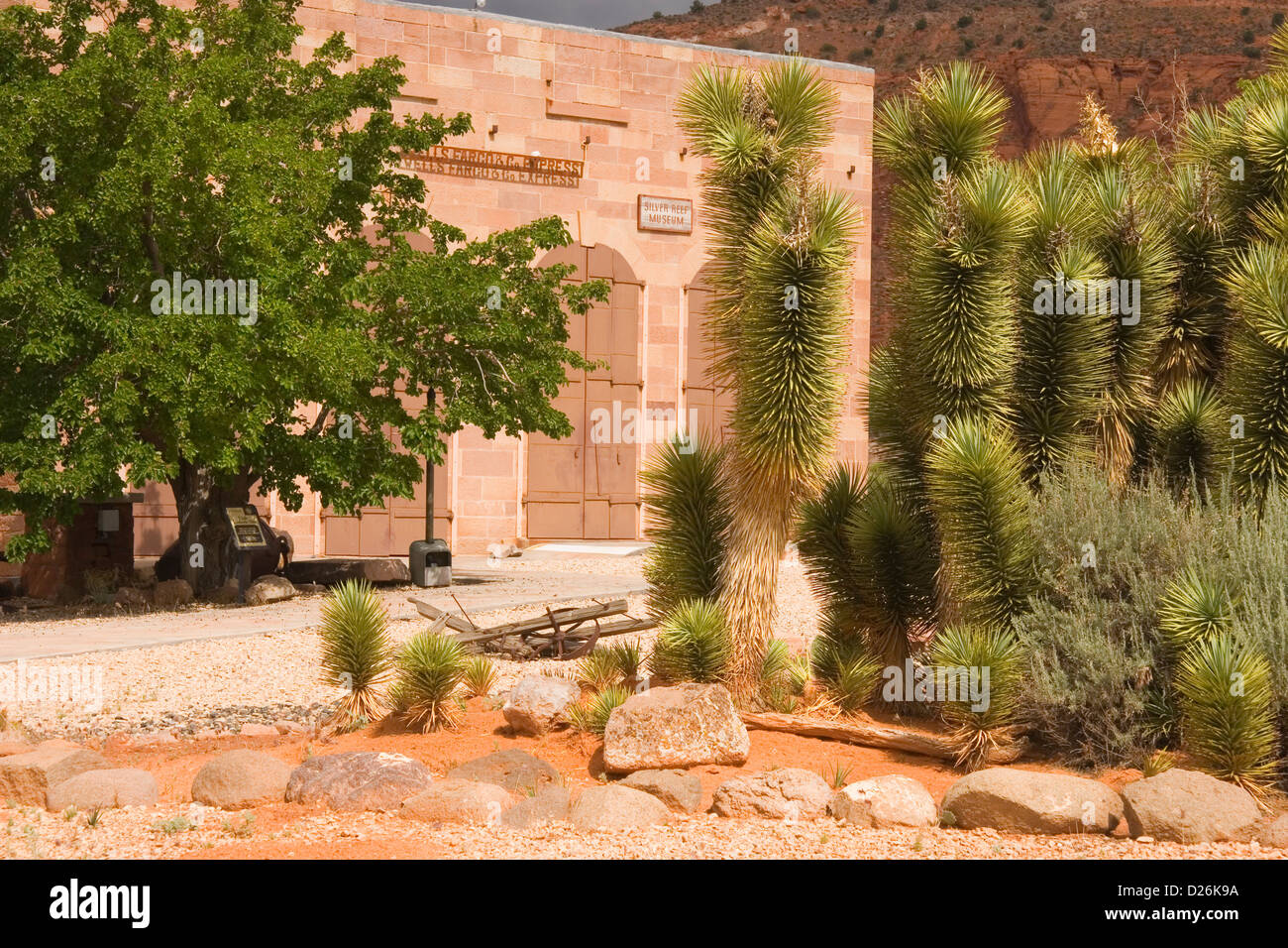 Silber Riff Geisterstadt, Utah Stockfoto