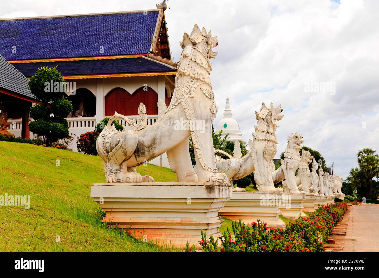buddhistischer Tempel in thailand Stockfoto