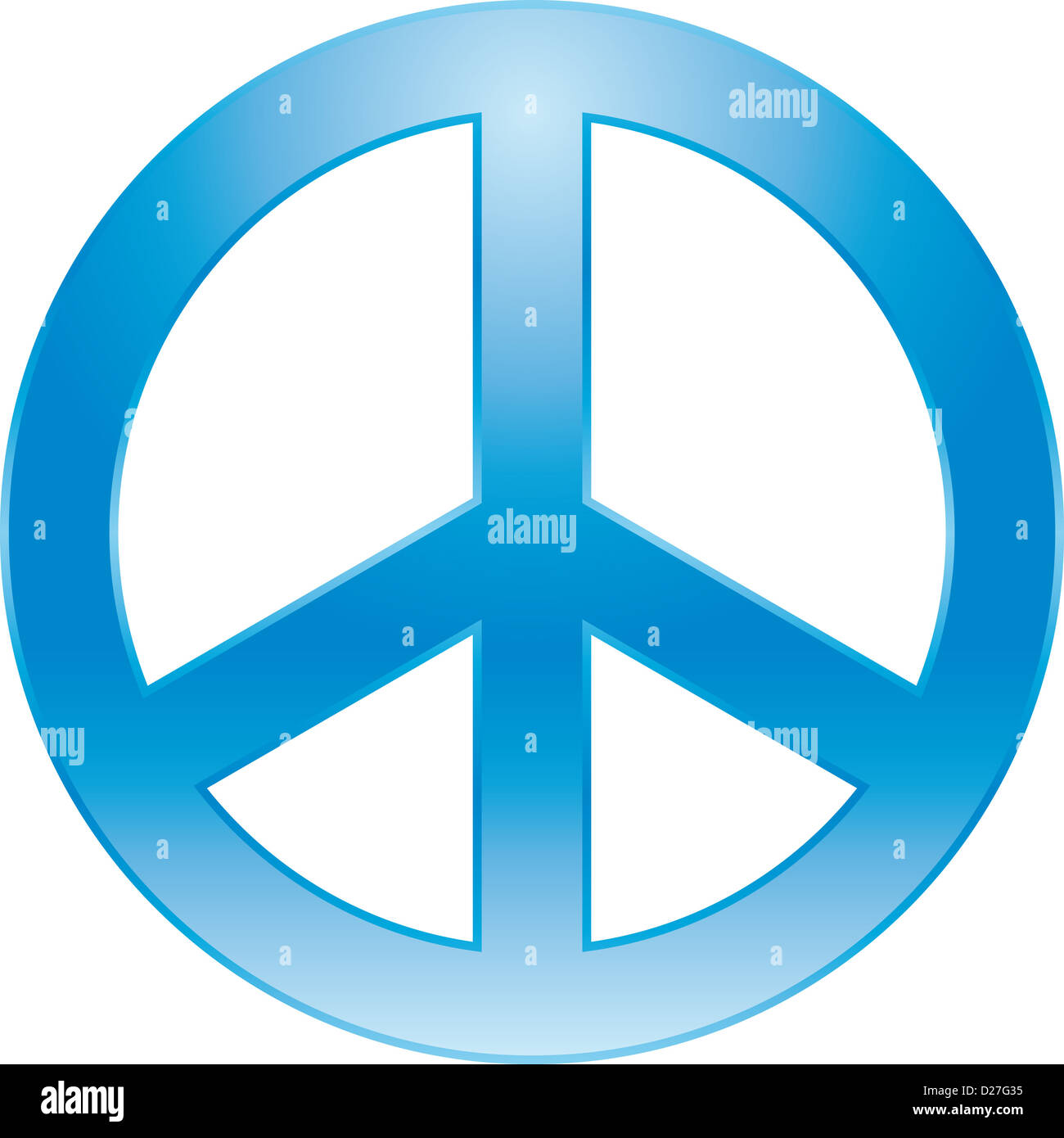 Peace Symbol Stockfoto