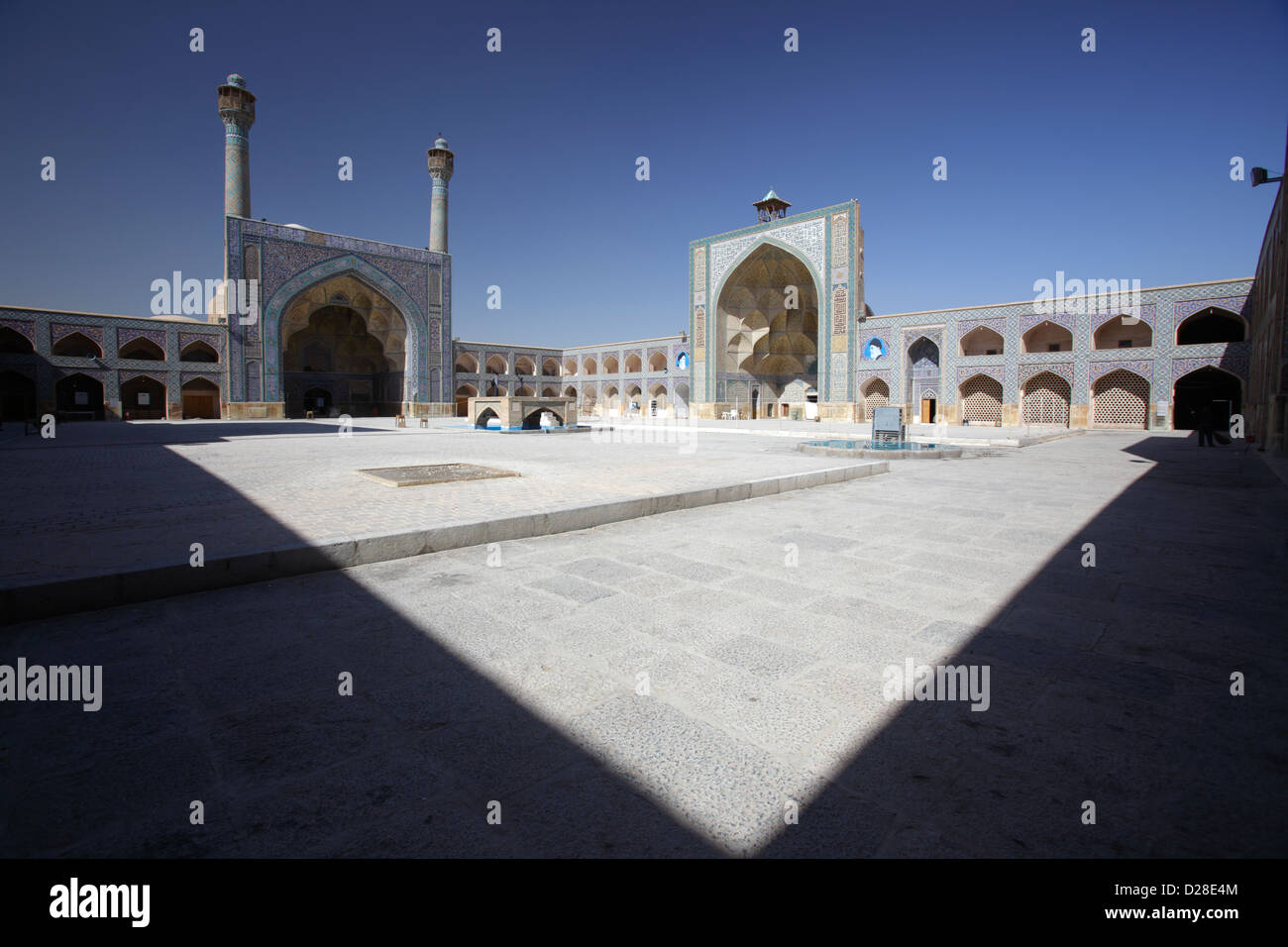 Jameh Moschee, Isfahan, Iran Stockfoto