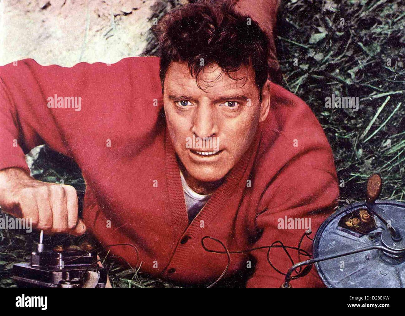 Der Zug Zug, Le Burt Lancaster Es sich Labiche (Burt Lancaster), Den Transportzug Zu Sabotieren. Lokalen Caption *** Stockfoto