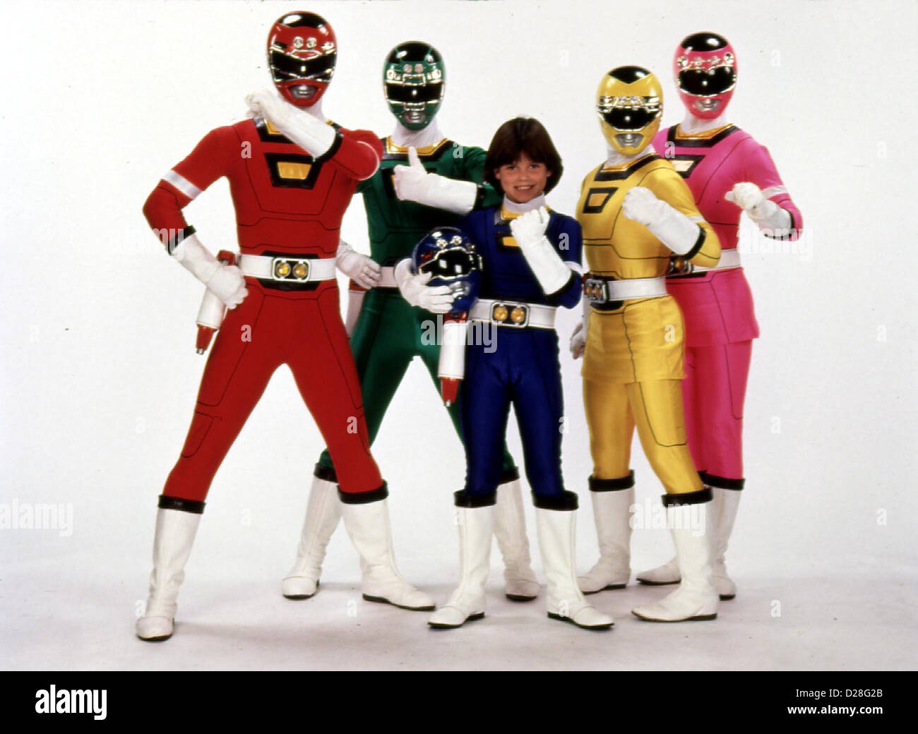 Der Turbo Power Rangers - Der Film-Turbo: Power Rangers Movie Tommy (Jason David Frank), Adam (Johnny junge Bosch), Justin Stockfoto