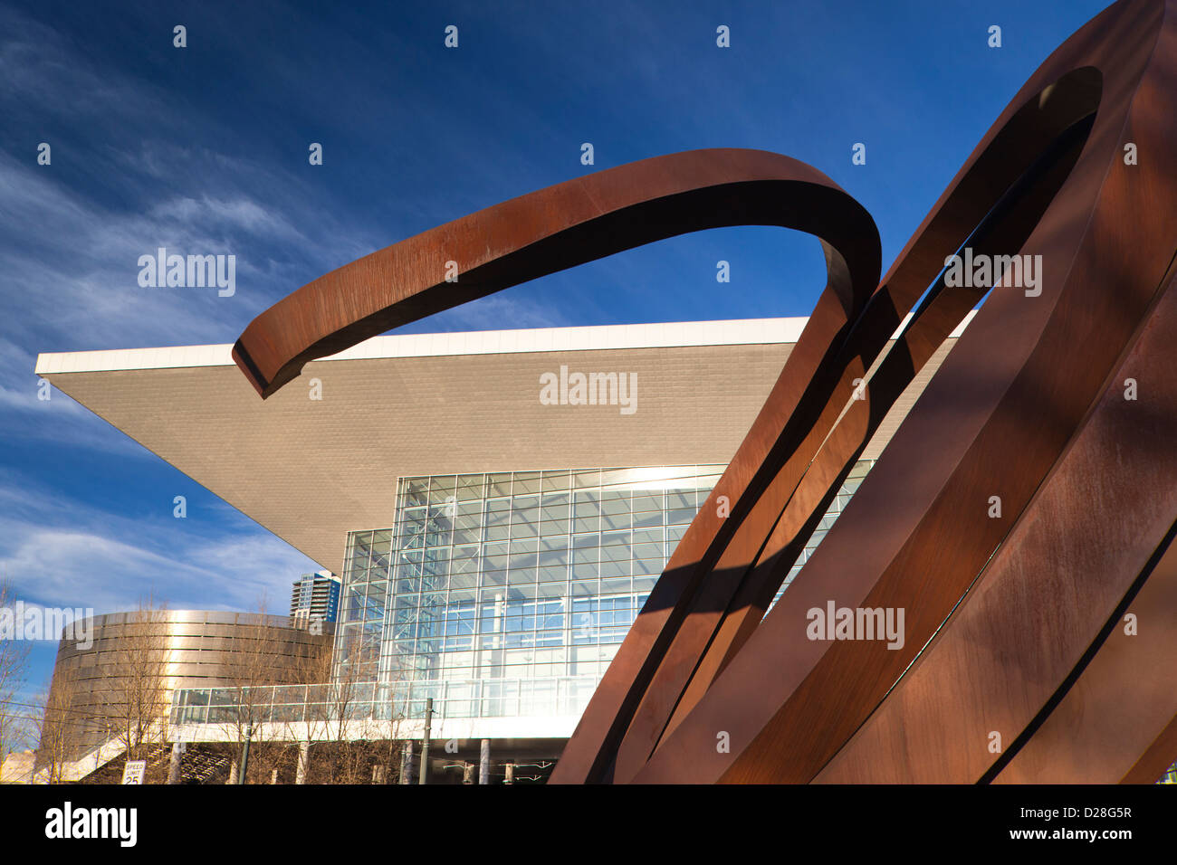USA, Colorado, Denver, Colorado Convention Center, außen Stockfoto USA, Colorado, Denver, Colorado Convention Center, außen Stockfoto