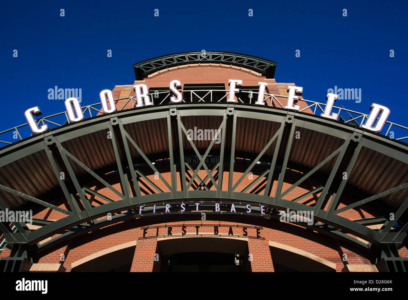 USA, Colorado, Denver, Coors Field, Baseball-Stadion Stockfoto