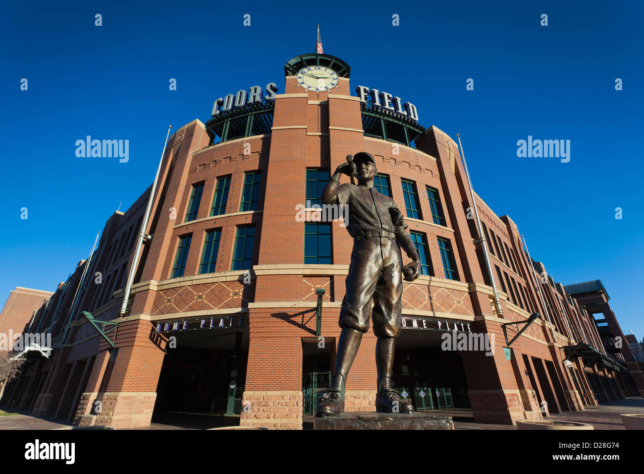 USA, Colorado, Denver, Coors Field, Baseball-Stadion Stockfoto