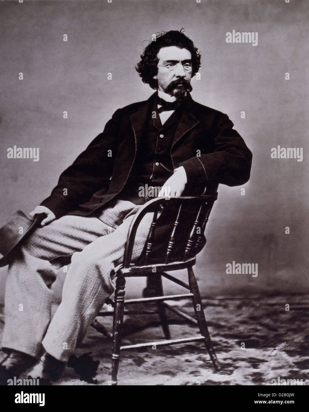 Mathew Brady (1822 – 1896), Fotograf, Selbstporträt Stockfoto