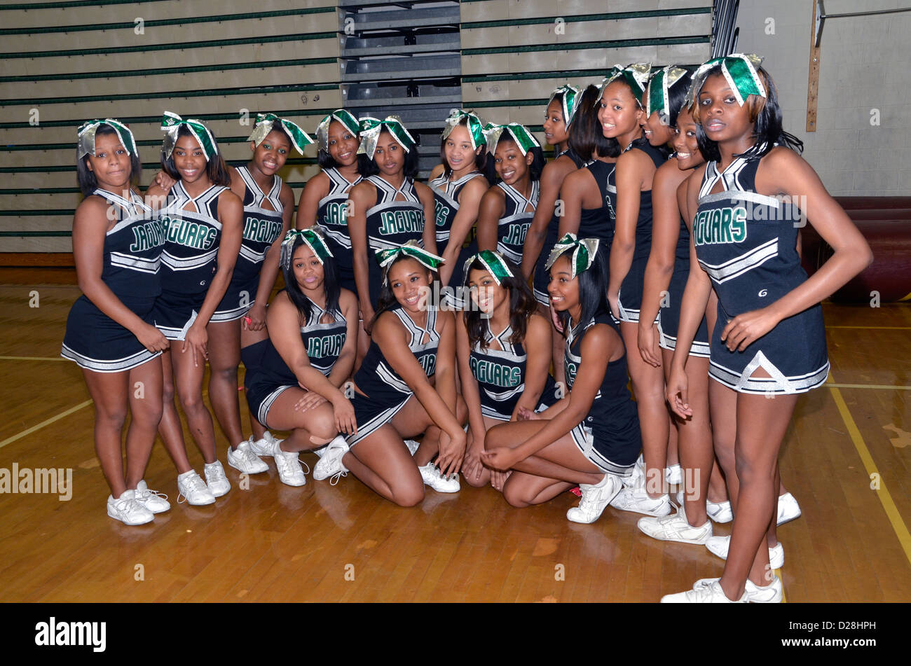 High School Cheerleader Stockfotografie Alamy