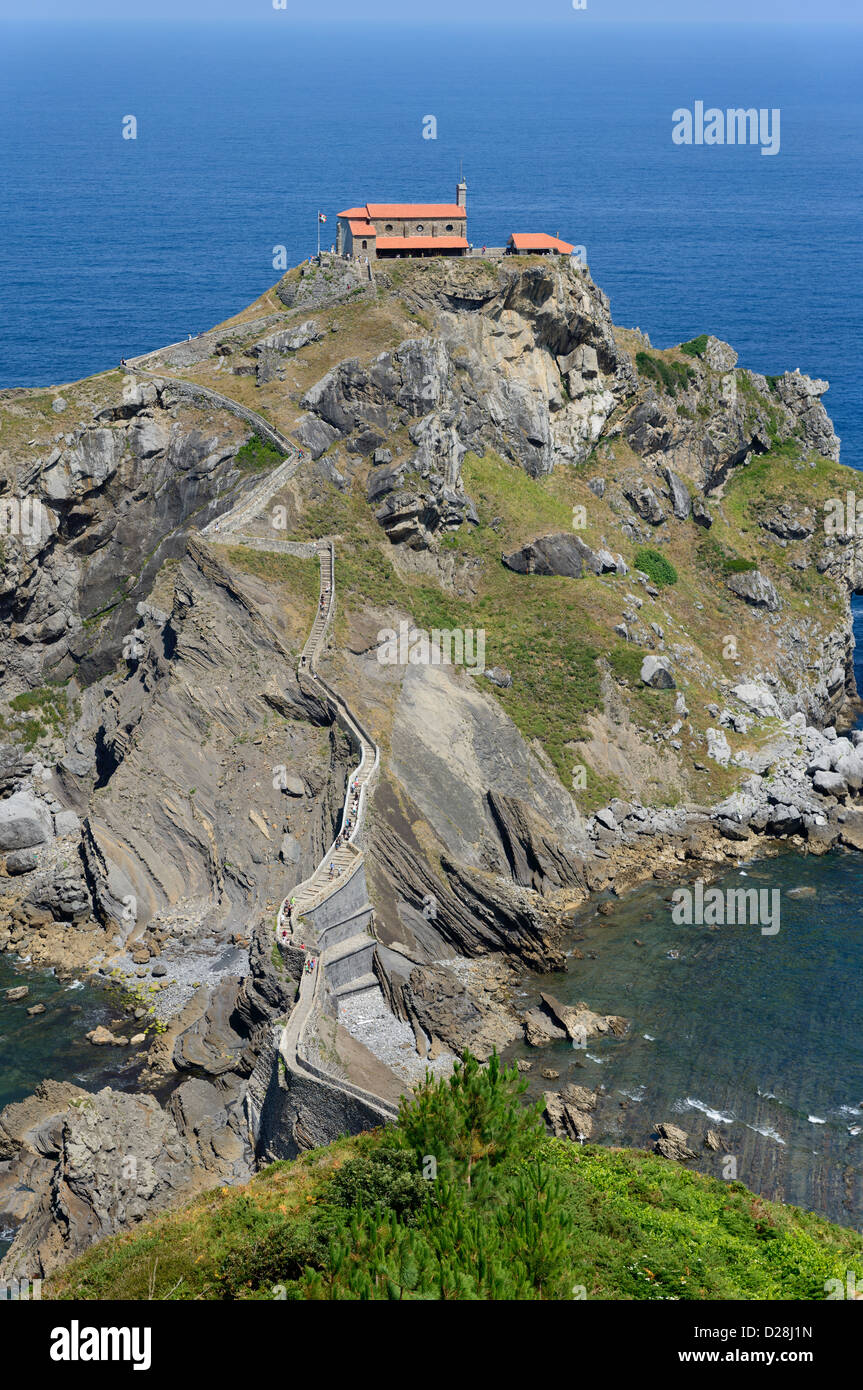San Juan de Gaztelugatxe, Hermitage an der Küste der Biskaya