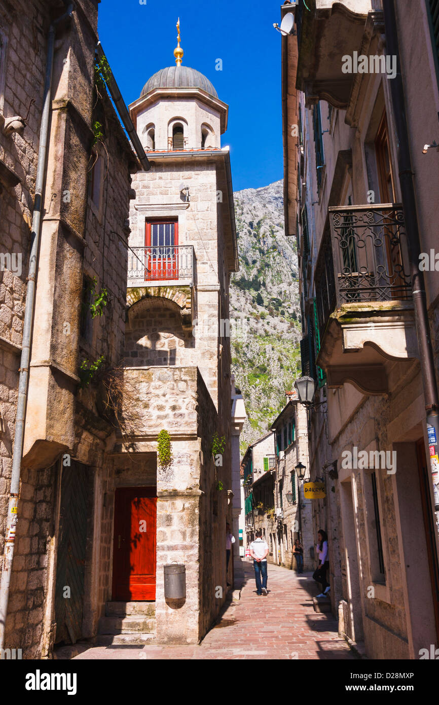 Altstadt von Kotor. Montenegro Stockfoto