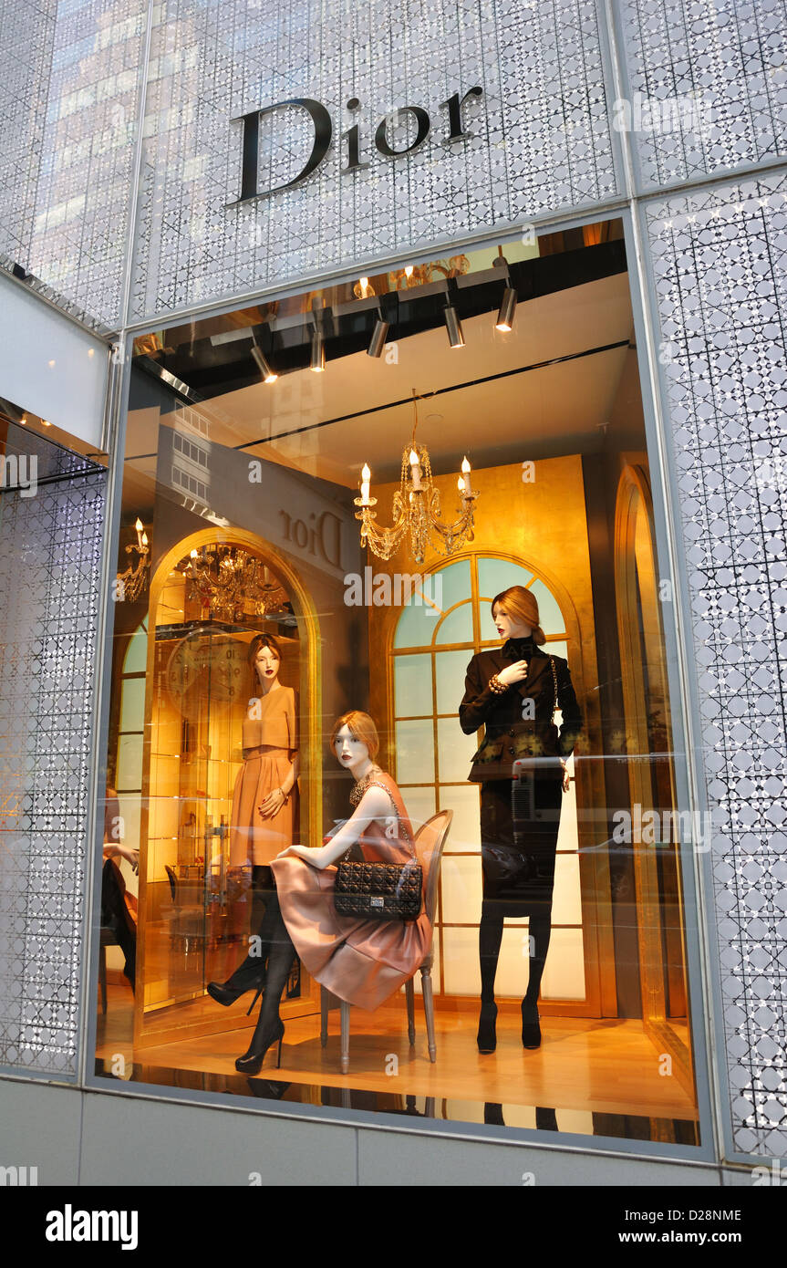 Christian Dior Store, New York City, USA Stockfoto